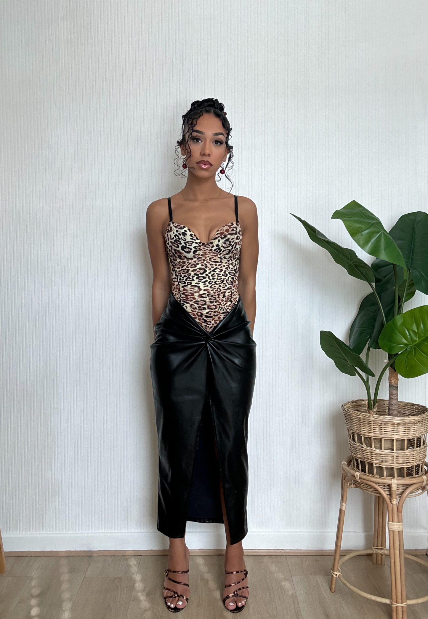Leopard Shapewear Bodysuit