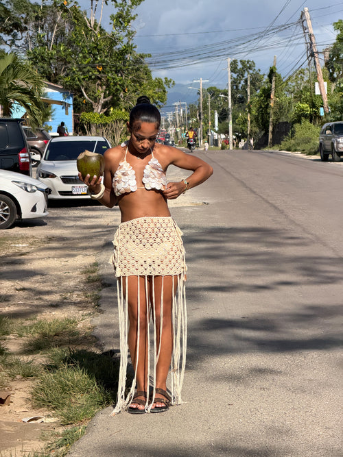 Crochet Tassel Skirt